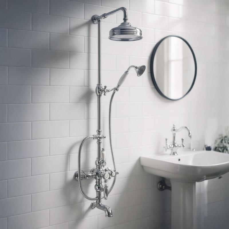 Huber Victorian Termostatická Sada Na Vaňu/Sprchu 30cm Nerezová Oceľ 592.VN31H.AC