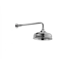 Huber Nostalgická dažďová sprcha 20cm Chróm s nástenným ramenom 611.02H.CR