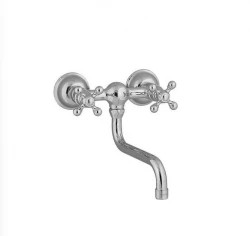 Cisal Arcana Ceramic nostalgická nástenná kuchynská batéria Bronz AC00040027