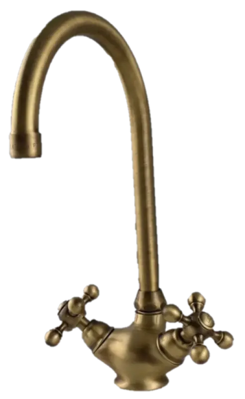 Cisal Arcana Ceramic nostalgická kuchynská batéria Bronz AC00053027