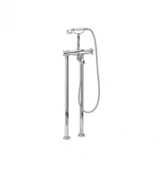 Huber Croisette Stĺpová vaňová batéria Chróm/Zlato CST390107G