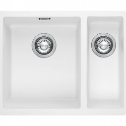 Franke Sirius 2 S2D 160 poltora 1,5 plastový biely drez 53,5x41cm podstavba 125.0252.219