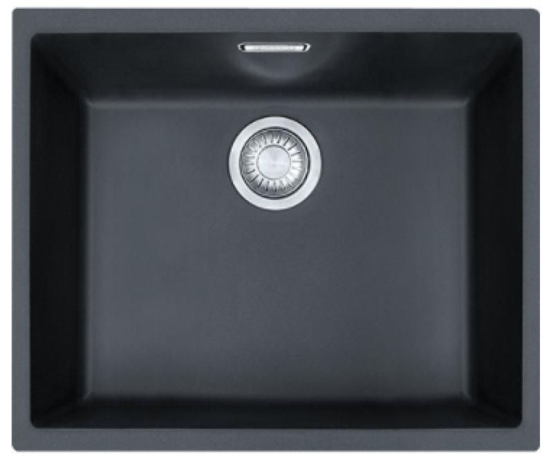 Franke Sirius 2 S2D 110.50 plastový čierny drez 50x41cm pre podstavbu 125.0252.223