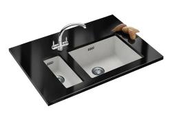 Franke Sirius 2 S2D 110.50 biely umývadlo z umelého materiálu 50x41cm podstavcová montáž 125.0252.224