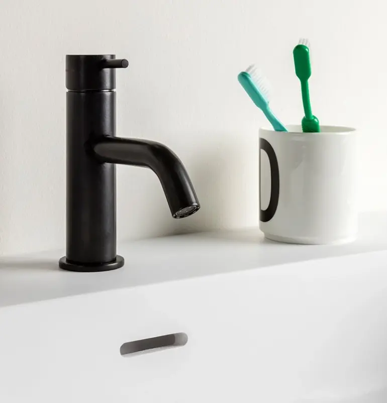 Waterevolution Flow umývadlová batéria matná čierna T110PR