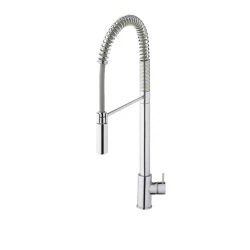 Waterevolution Flow semi-profesionálna kuchynská batéria chróm s kolónou a pružinou T15701