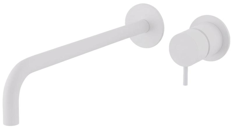 Vodovodná batéria Waterrevolution Flow, matná biela, s výtokom 25 cm T116BBR-25