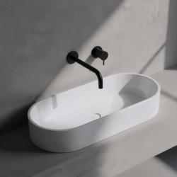 Vodovodná batéria Waterrevolution Flow, matná čierna, s výtokom 25 cm, T116BPR-25