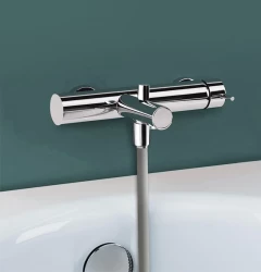 Waterevolution Flow vaňová batéria s ručnou sprchovou súpravou chróm T13001