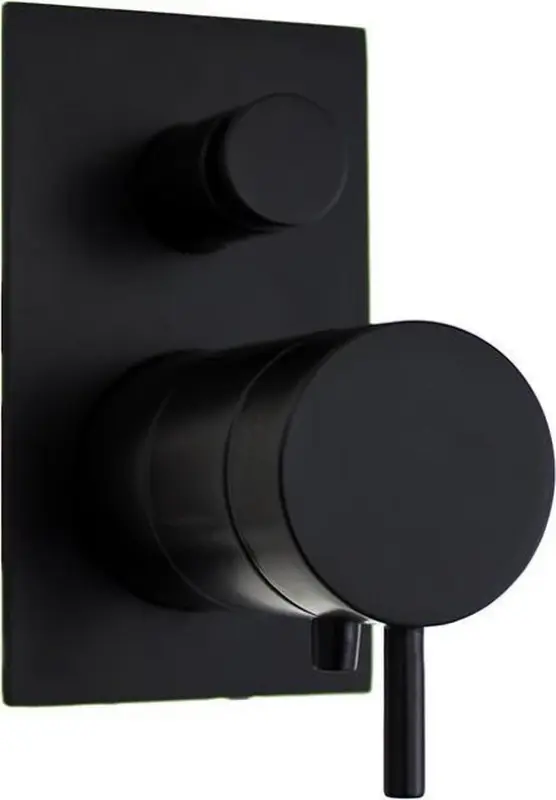 Waterevolution Flow vstavaný sprchový termostat s 2 výstupmi matná čierna T132TBPR
