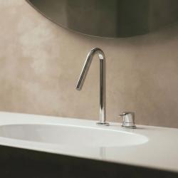 Waterevolution Flow 2-otvorová umývadlová batéria chróm s malým výtokom V 120 mm T1121V01