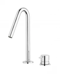 Waterevolution Flow 2-otvorová umývadlová batéria chróm s malým výtokom V 120 mm T1121V01