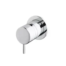 Waterevolution Flow inbouwmengkraan mat zwart incl. inbouwdeel T11842PR