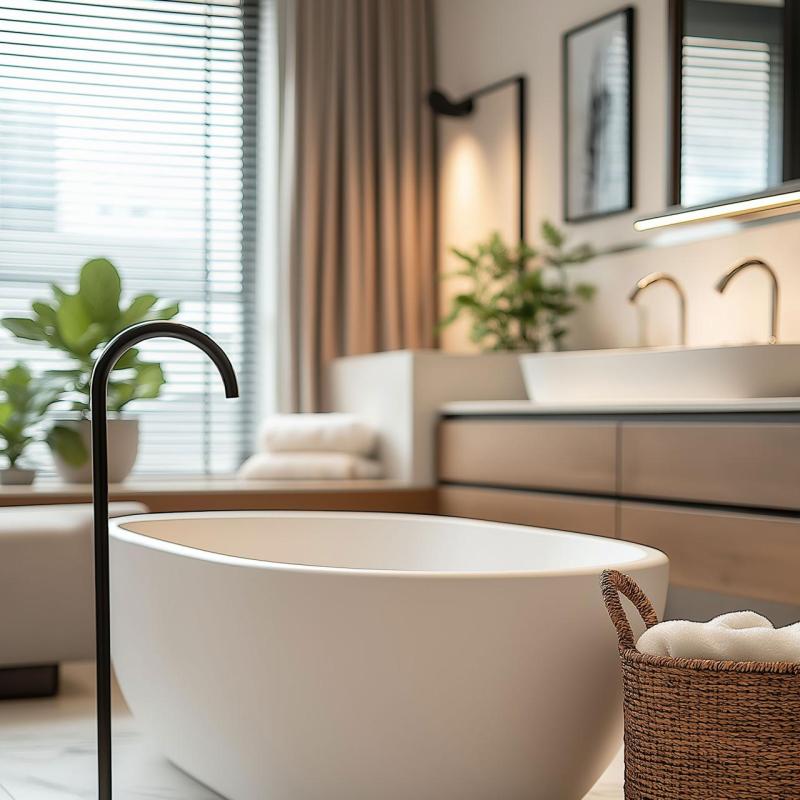 Waterevolution Flow vaňová výpusť stojaca matná čierna T1673PR