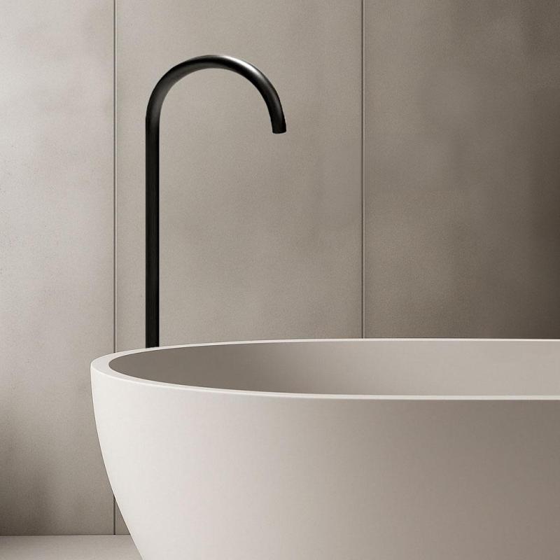 Waterevolution Flow vaňová výpusť stojaca matná čierna T1673PR