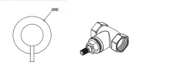 Waterevolution Flow vstavaný uzatvárací ventil chróm T143R01