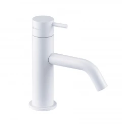 Waterevolution Flow umývadlová batéria matná biela T1101ABR
