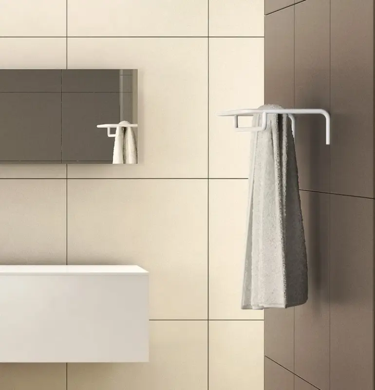 Waterevolution flow držiak na uteráky matná biela A118BR