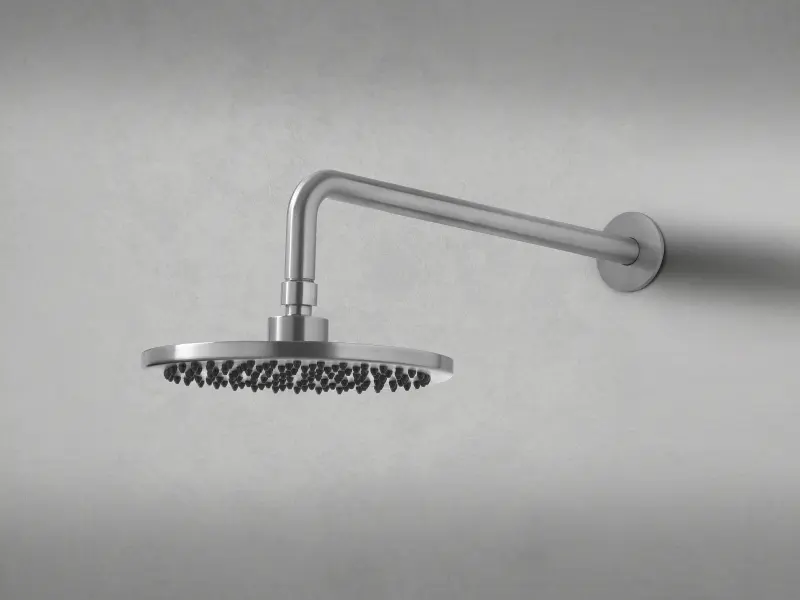 Waterevolution Flow hlavová sprcha 200mm s nástenným pripojením úplne z nehrdzavejúcej ocele T1641IE
