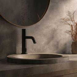 Waterevolution Flow elektronická umývadlová batéria infračervená na batérie matná čierna T110EBPR