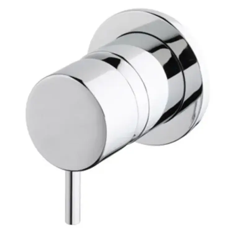 Waterevolution Flow vstavaný 2-cestný prepínač s okrúhlym krytom chróm T1482S01