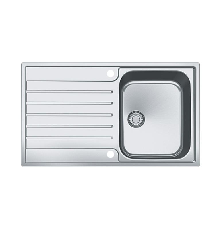 Franke Argos AGX 211-86 nerezový drez s odkvapom 860x510 na úrovni pracovnej dosky 127.0380.403