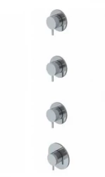 Waterevolution Flow vstavaný sprchový termostat s 3 uzatváracími ventilmi chróm 1208916502