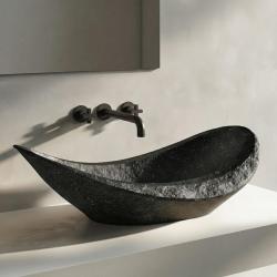 Waterevolution Cruz 3-otvorová vstavaná umývadlová batéria matná čierna 19 cm výtok 1208916572