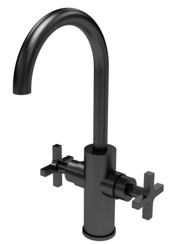 Waterevolution Cruz umývadlová batéria matná čierna 1208916872 TMIC2MUPR