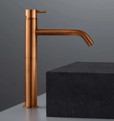 Waterevolution Flow umývadlová batéria pre umývadlá PVD brúsená meď T115CPE