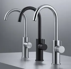 Waterevolution Flow umývadlová batéria vysoký model matná čierna T1121FUPR