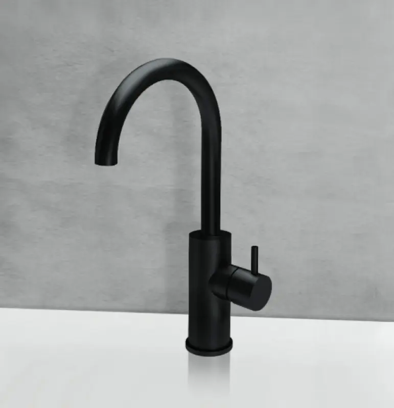 Waterevolution Flow umývadlová batéria vysoký model matná čierna T1121FUPR