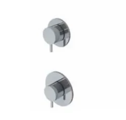 Waterevolution Flow vstavaný sprchový termostat s 1 uzatváracím ventilom chróm 1208920980