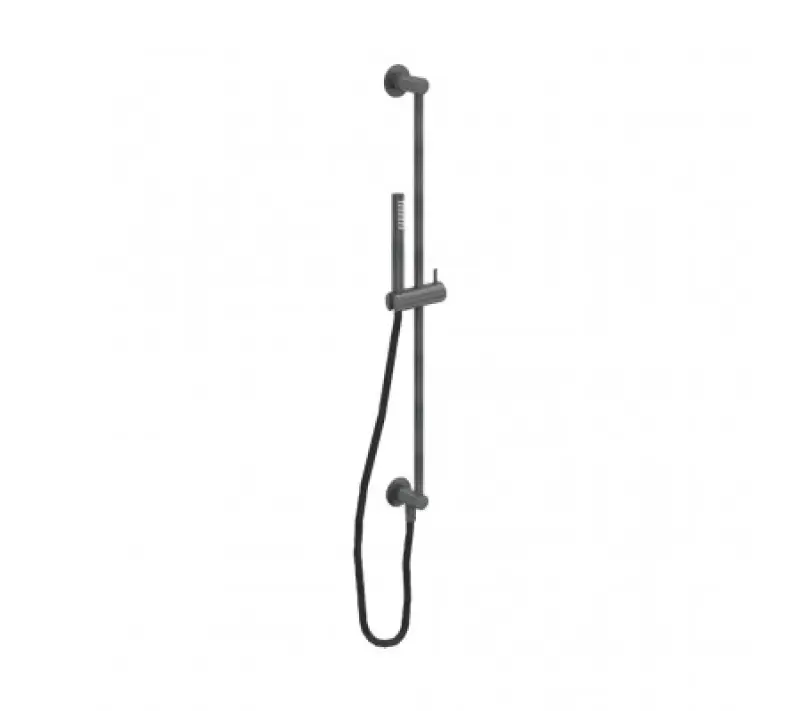 Waterevolution Flow sprchová tyč s ručnou sprchou 800 mm Gun Metal T1661GME