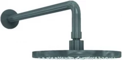 Waterevolution Flow hlavová sprcha 200 mm s nástenným pripojením Gun Metal T1641GME
