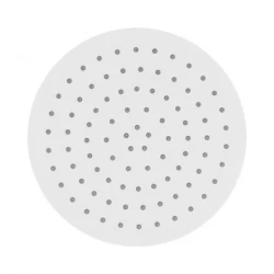 SB Rubinetterie Dažďová sprcha Eco Air úsporná hlavová sprcha 25 cm kov matná biela 1208946741