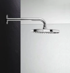 Waterevolution Flow hlavová sprcha 300 mm s nástenným pripojením Chróm