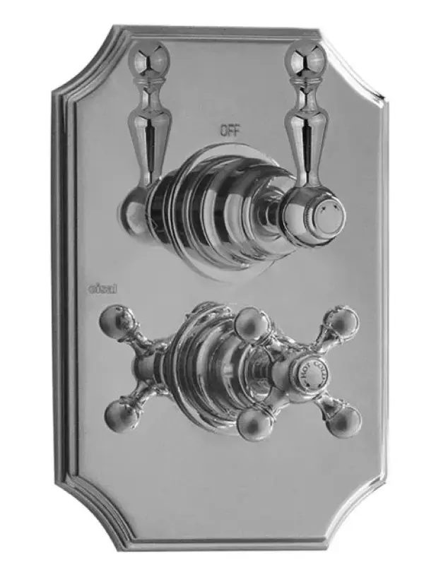 Cisal Arcana Royal vstavaný termostat s prepínačom zastavenia chróm vrátane vstavaného dielu 1208952378