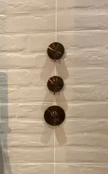 Waterevolution Flow vstavaný sprchový termostat s 2 uzatváracími ventilmi PVD brúsená meď