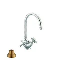 Cisal Arcana keramická umývadlová batéria bronz AC00052027