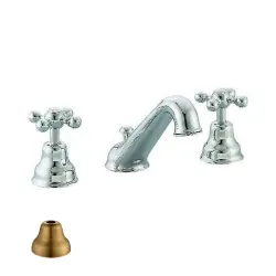 Cisal Arcana keramická 3-otvorová umývadlová batéria bronz AC00102027