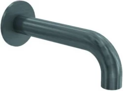 Waterevolution Flow kúpeľňový výtok 15cm plný Gun Metal T167115GME