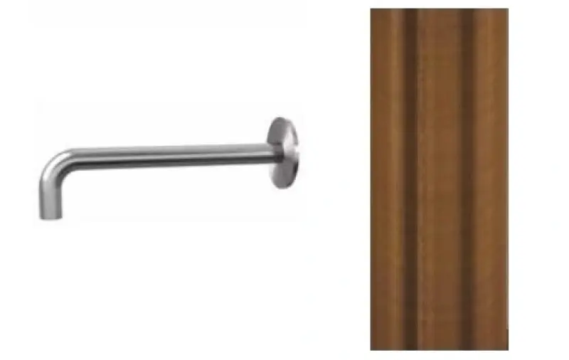 Waterevolution Flow vaňový výtok 15 cm úplne brúsená meď T167115CPE