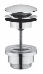 PB Unix sink plug 1 1/4 lockable push up click clack bronze 1208953284