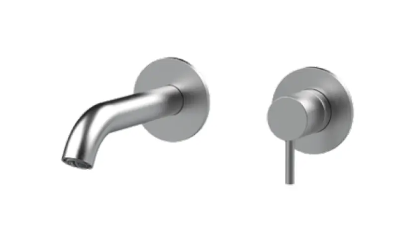 SB Round 316 vstavaná umývadlová batéria nerezová oceľ 132 mm