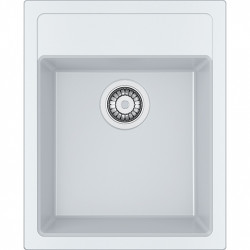 Franke Sirius 2 S2D 610.40 plastový biely drez 43x53cm nadstavba s otvorom pre kohútik 114.0568.054