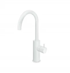 Waterevolution Flow umývadlová batéria vysoký model matná biela T1121FUBR