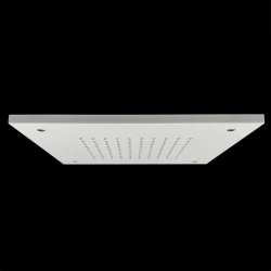 SB Rubinetterie matná biela corian pevný povrch vstavaná štvorcová dažďová sprcha stropná sprchová hlavica 30cm 1208954082