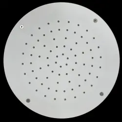 SB Rubinetterie matná biela corian solid surface vstavaná okrúhla dažďová sprcha stropná sprchová hlavica 25 cm 1208954085