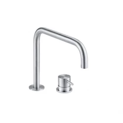 Waterevolution Flow 2-otvorová umývadlová batéria Nerez T112HIE